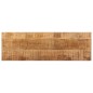 vidaXL Panca 110 cm in Legno Massello di Mango e Acciaio vidaXL Panca 110 cm in Legno Massello di Mango e Acciaio