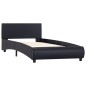 vidaXL Giroletto con LED Nero in Similpelle 90x200 cm 