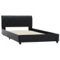 vidaXL Giroletto Nero in Similpelle 100x200 cm