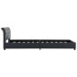 vidaXL Giroletto Nero in Similpelle 100x200 cm