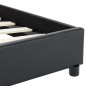vidaXL Giroletto Nero in Similpelle 100x200 cm