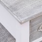 vidaXL Tavolino Laterale Grigio 40x40x40 cm in Legno di Paulownia vidaXL Tavolino Laterale Grigio 40x40x40 cm in Legno di Paulownia