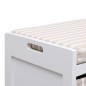 vidaXL Panca da Ingresso 70x33,5x45 cm in Legno di Paulownia