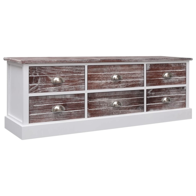 vidaXL Panchina da Ingresso Marrone 115x30x40 cm in Legno vidaXL Panchina da Ingresso Marrone 115x30x40 cm in Legno