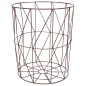 vidaXL Tavolino da Caffè Rame Ø 47 cm vidaXL Tavolino da Caffè Rame Ø 47 cm