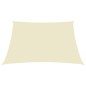 Parasole a Vela Oxford Rettangolare 3x4 m Crema Parasole a Vela Oxford Rettangolare 3x4 m Crema