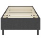 vidaXL Letto a Molle Grigio in Tessuto 90x200 cm vidaXL Letto a Molle Grigio in Tessuto 90x200 cm