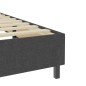 vidaXL Letto a Molle Grigio in Tessuto 90x200 cm vidaXL Letto a Molle Grigio in Tessuto 90x200 cm