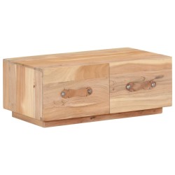 vidaXL Tavolino da Caffè 90x50x35 cm in Legno Massello di Recupero