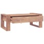 vidaXL Tavolino da Caffè 110x60x40 cm in Legno Massello di Teak vidaXL Tavolino da Caffè 110x60x40 cm in Legno Massello di Teak