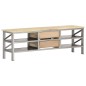 vidaXL Mobile Porta TV 120x30x40 cm in Legno Massello di Mango vidaXL Mobile Porta TV 120x30x40 cm in Legno Massello di Mango