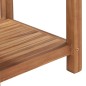 vidaXL Tavolino da Caffè 45x45x45 cm in Legno Massello di Teak
