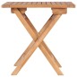 vidaXL Tavolo da Giardino Pieghevole 45x45x45 cm in Legno di Teak vidaXL Tavolo da Giardino Pieghevole 45x45x45 cm in Legno di Teak