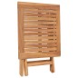 vidaXL Tavolo da Giardino Pieghevole 45x45x45 cm in Legno di Teak vidaXL Tavolo da Giardino Pieghevole 45x45x45 cm in Legno di Teak