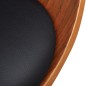 vidaXL Sedia da Pranzo in Legno Piegato e Similpelle vidaXL Sedia da Pranzo in Legno Piegato e Similpelle