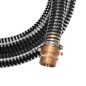 Tubo di Aspirazione con Connettori in Ottone 10 m 25 mm Nero Tubo di Aspirazione con Connettori in Ottone 10 m 25 mm Nero