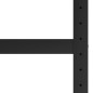 vidaXL Telaio per Banco da Lavoro in Metallo 80x57x79 cm Nero e Rosso vidaXL Telaio per Banco da Lavoro in Metallo 80x57x79 cm Nero e Rosso