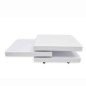 vidaXL Tavolino da Salotto a 3 Livelli Bianco Lucido vidaXL Tavolino da Salotto a 3 Livelli Bianco Lucido