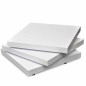 vidaXL Tavolino da Salotto a 3 Livelli Bianco Lucido vidaXL Tavolino da Salotto a 3 Livelli Bianco Lucido