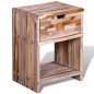 vidaXL Comodino con Cassetto in Legno di Recupero di Teak vidaXL Comodino con Cassetto in Legno di Recupero di Teak