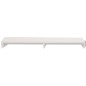 vidaXL Supporto per Monitor Truciolato 110x23,5x9 cm Bianco vidaXL Supporto per Monitor Truciolato 110x23,5x9 cm Bianco