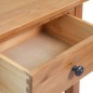 vidaXL Tavolo Consolle 50x32x75 cm in Massello di Rovere vidaXL Tavolo Consolle 50x32x75 cm in Massello di Rovere