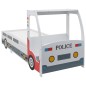 vidaXL Letto Bimbo Auto della Polizia con Scrivania 90x200 cm vidaXL Letto Bimbo Auto della Polizia con Scrivania 90x200 cm