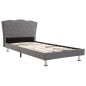 vidaXL Giroletto in Tessuto Grigio Chiaro 90x200 cm vidaXL Giroletto in Tessuto Grigio Chiaro 90x200 cm