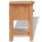vidaXL Comodino 36x30x47 cm in Legno Massello di Rovere vidaXL Comodino 36x30x47 cm in Legno Massello di Rovere