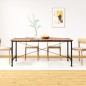 vidaXL Tavolo da Pranzo in Legno Massello Anticato 180 cm vidaXL Tavolo da Pranzo in Legno Massello Anticato 180 cm
