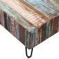 vidaXL Tavolino da Caffè in Legno Massello Anticato 100x50x38 cm vidaXL Tavolino da Caffè in Legno Massello Anticato 100x50x38 cm