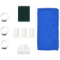 Fontana per Piscina 22x60x70 cm in Acciaio Inox 304