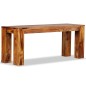 vidaXL Panca in Legno Massello di Sheesham 110x35x45 cm vidaXL Panca in Legno Massello di Sheesham 110x35x45 cm