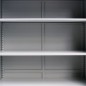 vidaXL Armadio per Ufficio 90x40x140 cm in Acciaio Grigio vidaXL Armadio per Ufficio 90x40x140 cm in Acciaio Grigio