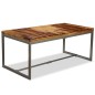 vidaXL Tavolo da Pranzo in Legno Massello di Sheesham e Acciaio 180 cm vidaXL Tavolo da Pranzo in Legno Massello di Sheesham e Acciaio 180 cm