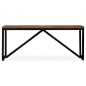 vidaXL Panca in Legno Massello di Recupero 110x35x45 cm vidaXL Panca in Legno Massello di Recupero 110x35x45 cm