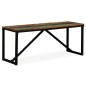 vidaXL Panca in Legno Massello di Recupero 110x35x45 cm vidaXL Panca in Legno Massello di Recupero 110x35x45 cm