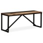 vidaXL Panca in Legno Massello di Recupero 110x35x45 cm vidaXL Panca in Legno Massello di Recupero 110x35x45 cm