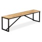 vidaXL Panca in Legno Massello di Mango 160x35x45 cm vidaXL Panca in Legno Massello di Mango 160x35x45 cm