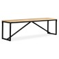vidaXL Panca in Legno Massello di Mango 160x35x45 cm vidaXL Panca in Legno Massello di Mango 160x35x45 cm