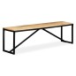 vidaXL Panca in Legno Massello di Mango 160x35x45 cm vidaXL Panca in Legno Massello di Mango 160x35x45 cm