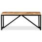 vidaXL Panca in Legno Massello di Mango 110x35x45 cm vidaXL Panca in Legno Massello di Mango 110x35x45 cm