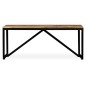 vidaXL Panca in Legno Massello di Mango 110x35x45 cm vidaXL Panca in Legno Massello di Mango 110x35x45 cm
