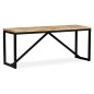 vidaXL Panca in Legno Massello di Mango 110x35x45 cm vidaXL Panca in Legno Massello di Mango 110x35x45 cm