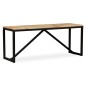 vidaXL Panca in Legno Massello di Mango 110x35x45 cm vidaXL Panca in Legno Massello di Mango 110x35x45 cm