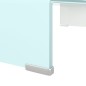 vidaXL Supporto TV / Rialzo Monitor in Vetro Verde 60x25x11 cm