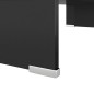 vidaXL Mobile/Rialzo Porta TV in Vetro Nero 60x25x11 cm vidaXL Mobile/Rialzo Porta TV in Vetro Nero 60x25x11 cm