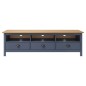 vidaXL Mobile Porta TV Hill Grigio 158x40x47 cm in Legno di Pino vidaXL Mobile Porta TV Hill Grigio 158x40x47 cm in Legno di Pino