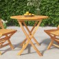 vidaXL Tavolo da Giardino Pieghevole 85x76cm in Legno Massello di Teak vidaXL Tavolo da Giardino Pieghevole 85x76cm in Legno Massello di Teak