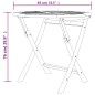 vidaXL Tavolo da Giardino Pieghevole 85x76cm in Legno Massello di Teak vidaXL Tavolo da Giardino Pieghevole 85x76cm in Legno Massello di Teak
